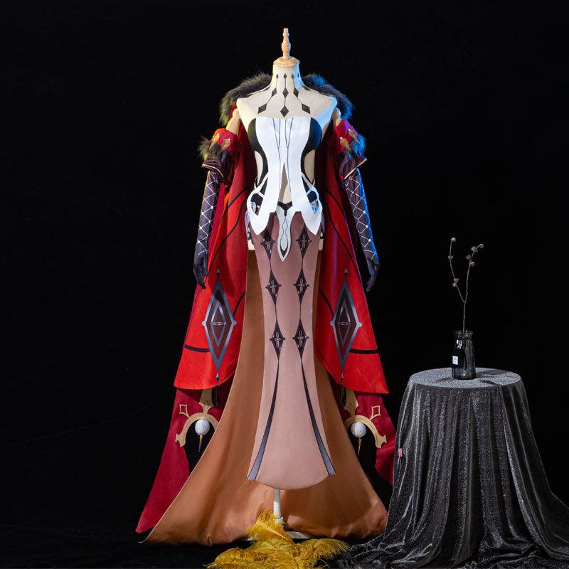 game genshin impact signora the fair lady fullset cosplay costumes