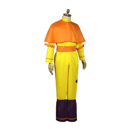 anime avatar the last airbender aang outfit cosplay costume