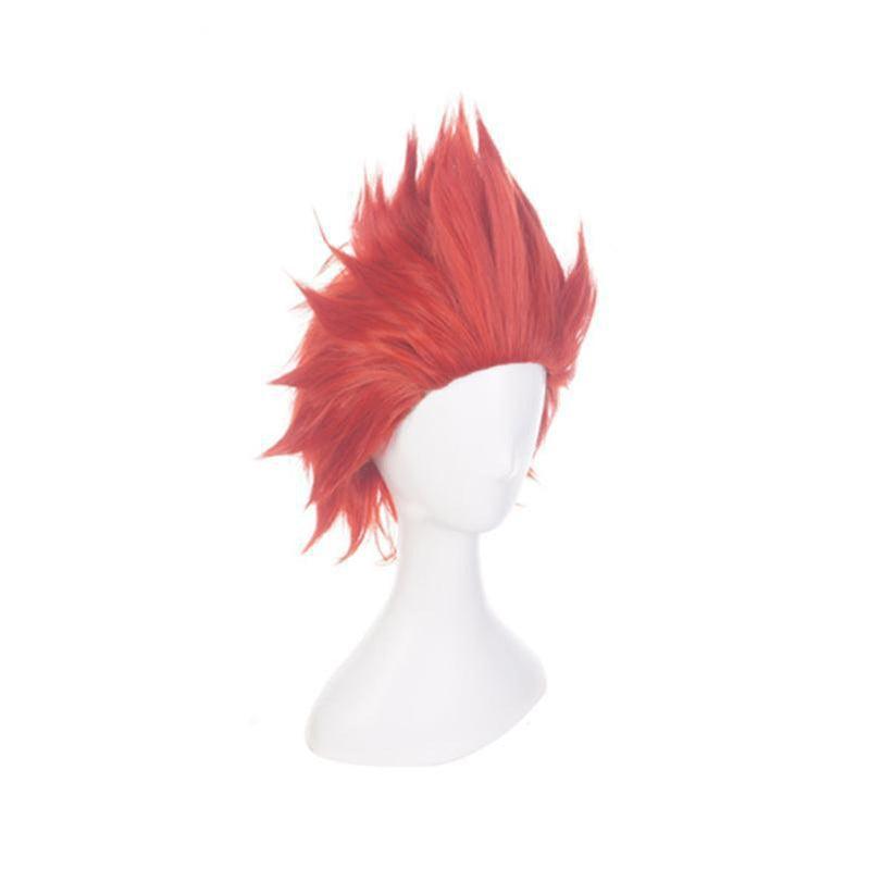 anime my hero academia eijiro kirishima short red cosplay wigs