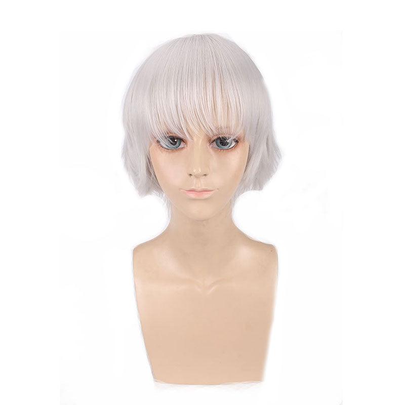 anime tokyo ghoul haise sasaki 35cm white cosplay wigs