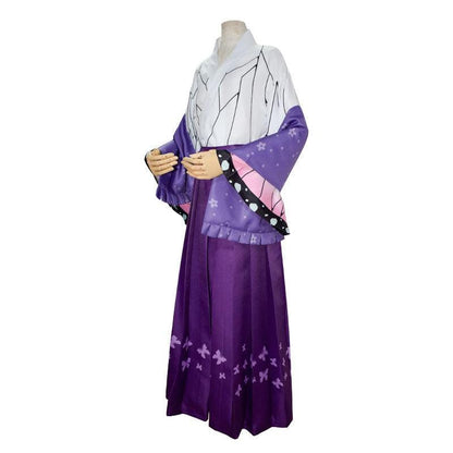 anime demon slayer kimetsu no yaiba kochou shinobu kimono halloween cosplay costumes