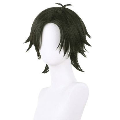 anime spy family damian desmond black cosplay wigs