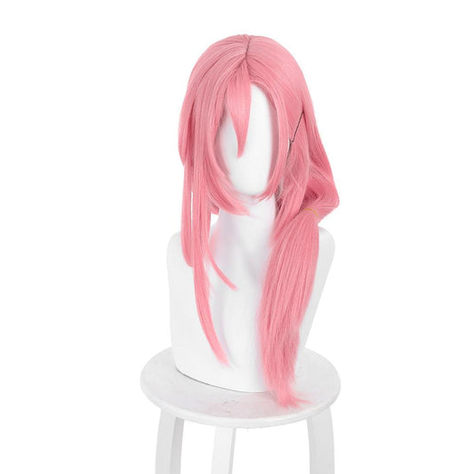 anime sk sk eight cherry blossom pink long cosplay wig 511da