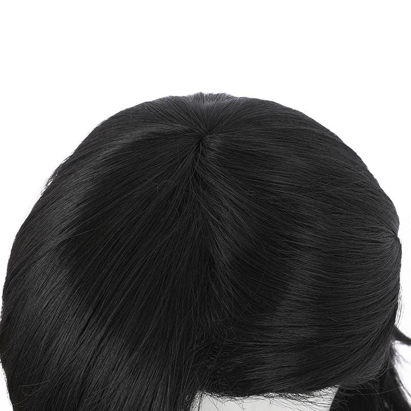 anime jujutsu kaisen junpei yoshino short black cosplay wigs