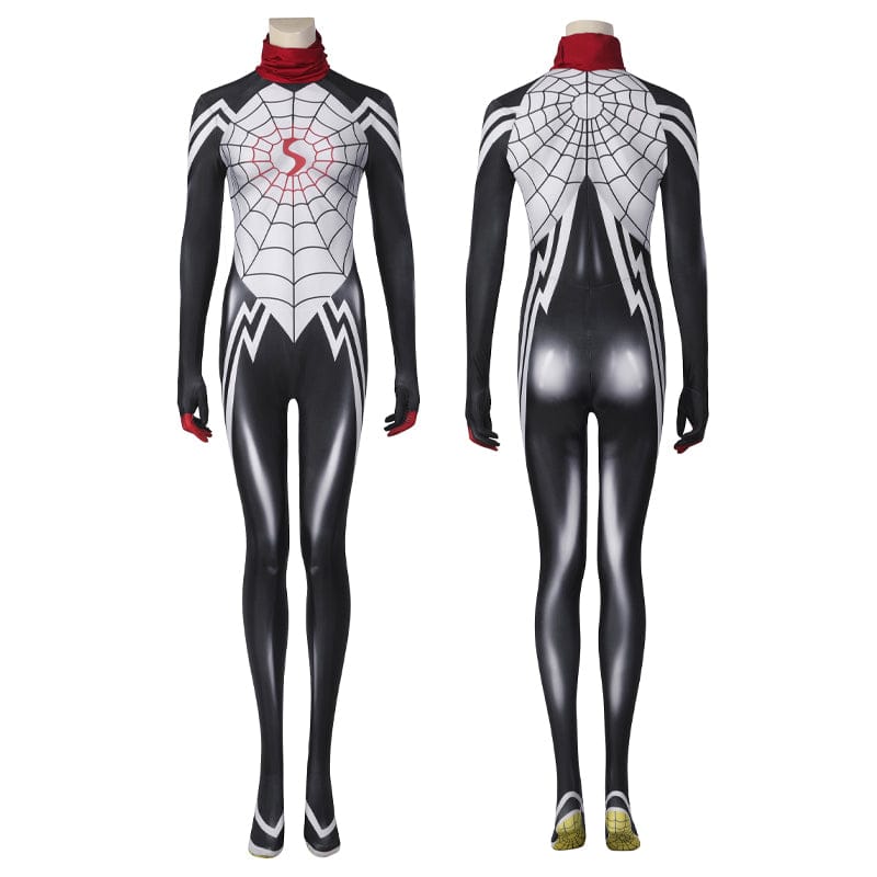 the amazing spider man silk cindy moon jumpsuit cosplay costumes