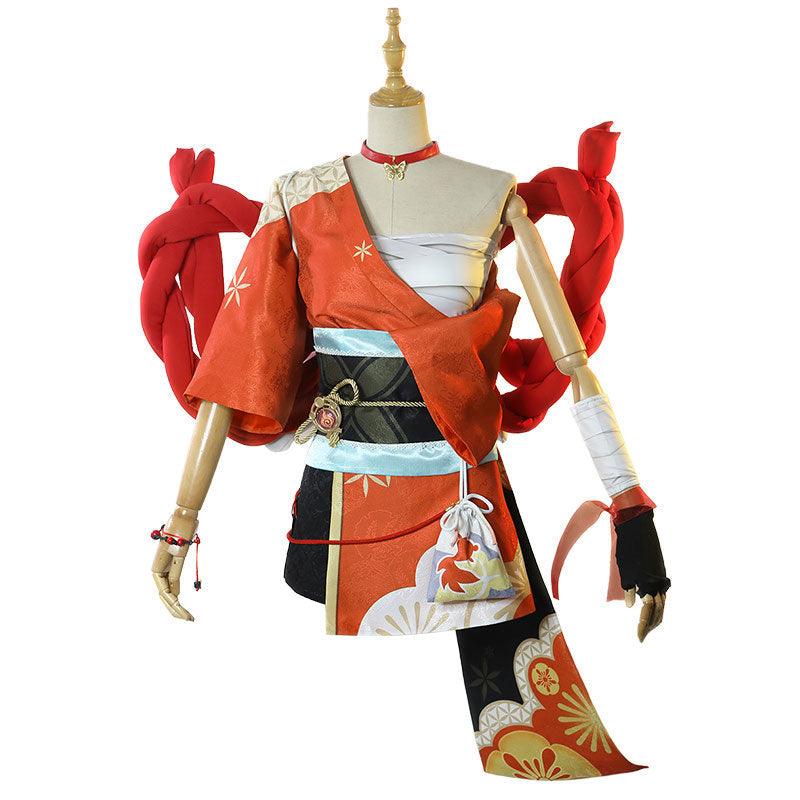 game genshin impact yoimiya xiaogong fullsuit cosplay costumes 1