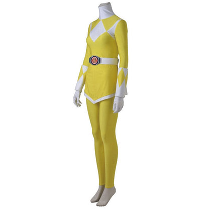 Mighty Morphin Power Rangers Trini Kwan Yellow Ranger Female Cosplay Costumes