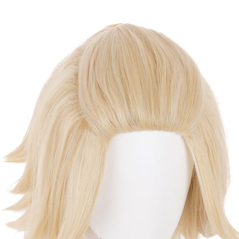 anime tokyo revengers manjiro sano mikey light blonde short cosplay wigs