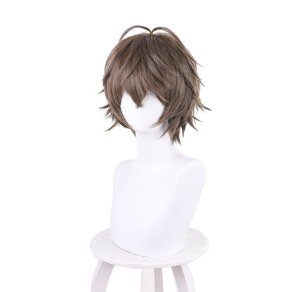 anime cosplay wigs for alban knox brown cosplay wig of nijisanji 536k