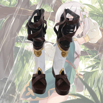 princess connect re dive kokkoro princess anime game cosplay boots shoes