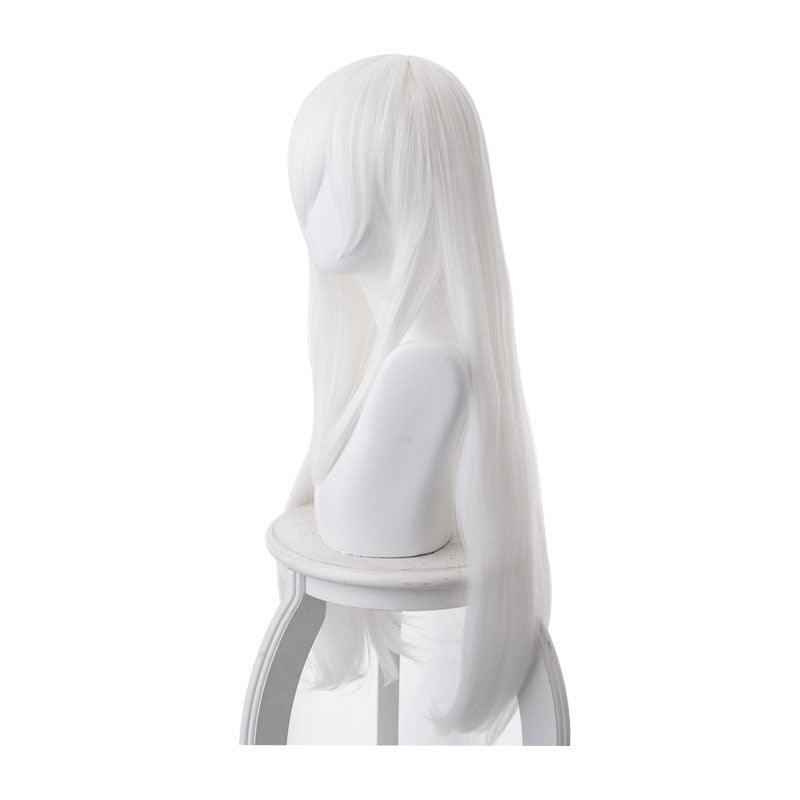 anime re zero starting life in another world echidna witch of greed long straight white cosplay wigs