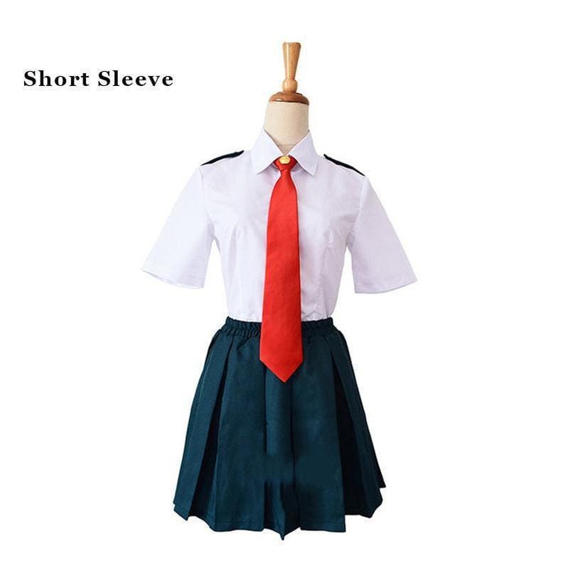 anime my hero academia female school uniform cosplay costume