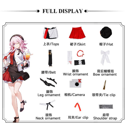 Honkai: Star Rail Collaboration KFC March 7th and Dan Heng Cosplay Costumes