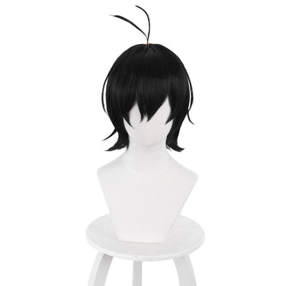 anime sk sk eight miya black short cosplay wig 511a