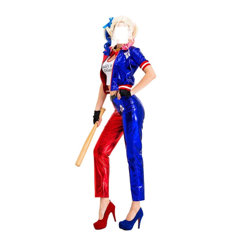 movie suicide squad harley quinn fullset cosplay costumes