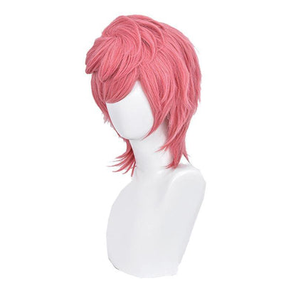 anime jojos bizarre adventure golden wind trish una long pink cosplay wigs