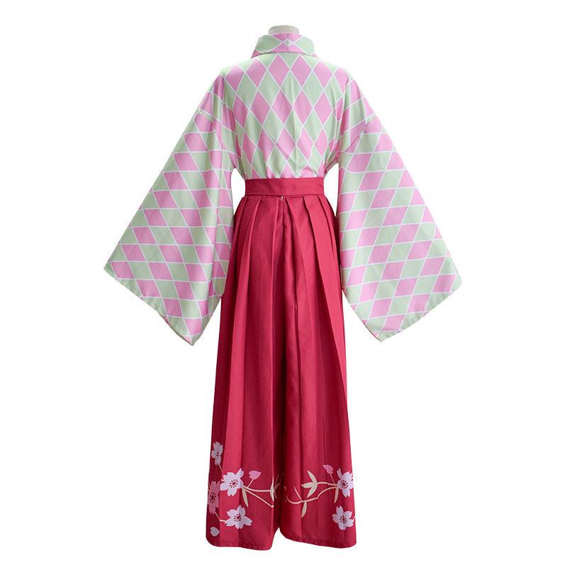 anime demon slayer kimetsu no yaiba kanroji mitsuri kimono halloween cosplay costumes