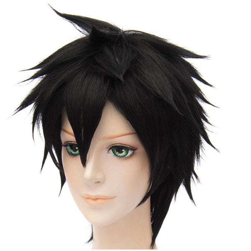 anime naruto uchiha sasuke short red cosplay wigs