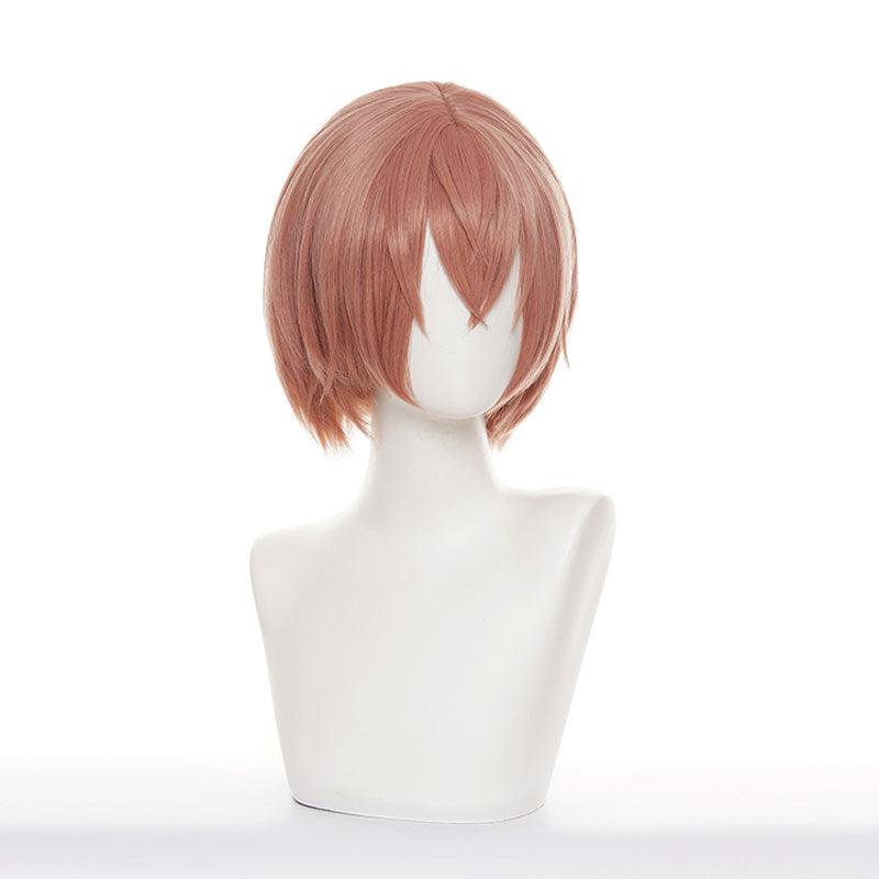 Anime Tokyo Revengers Hinata Tachibana Pink Orange Short Cosplay Wigs