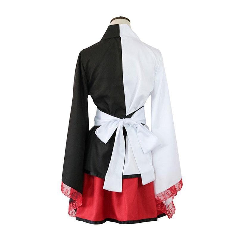 danganronpa trigger happy havoc monokuma black and white bear woman kimono cosplay costumes