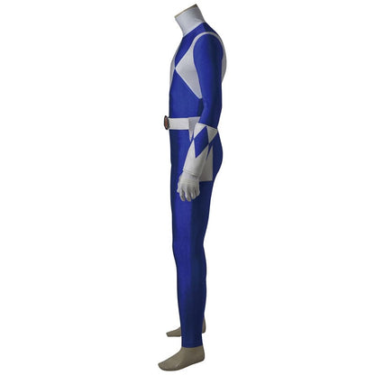 mighty morphin power rangers billy cranston blue ranger cosplay costumes