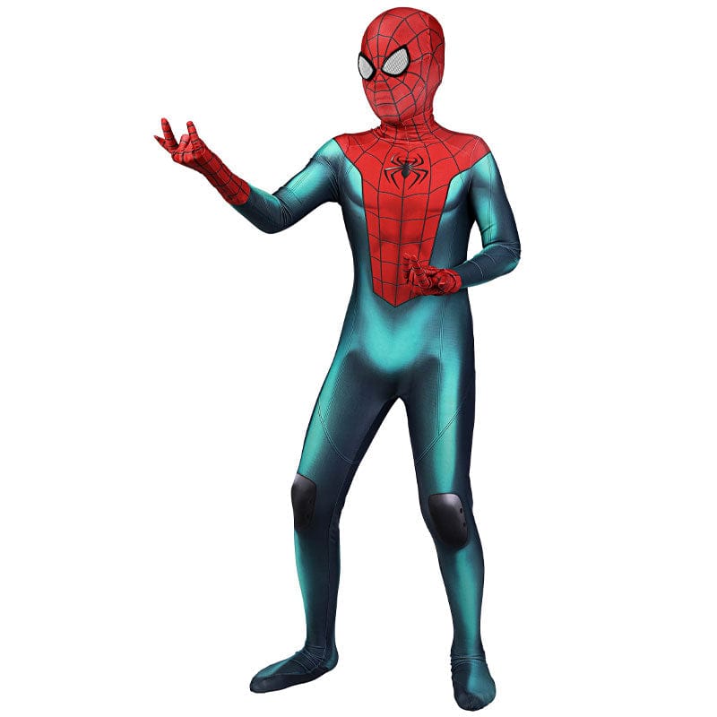 spider man 3 no way home peter parker integrated kids jumpsuit cosplay costumes