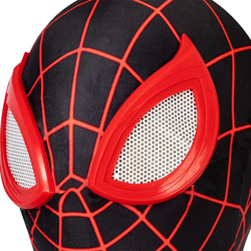 ps5 spider man miles morales t r a c k suit jumpsuit cosplay costumes