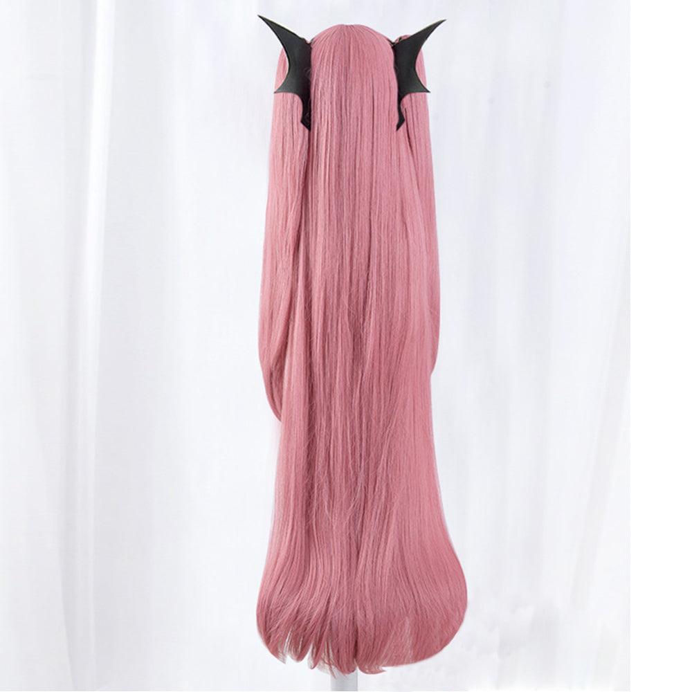 anime seraph of the end krul tepes pink ex long cosplay wig mm69