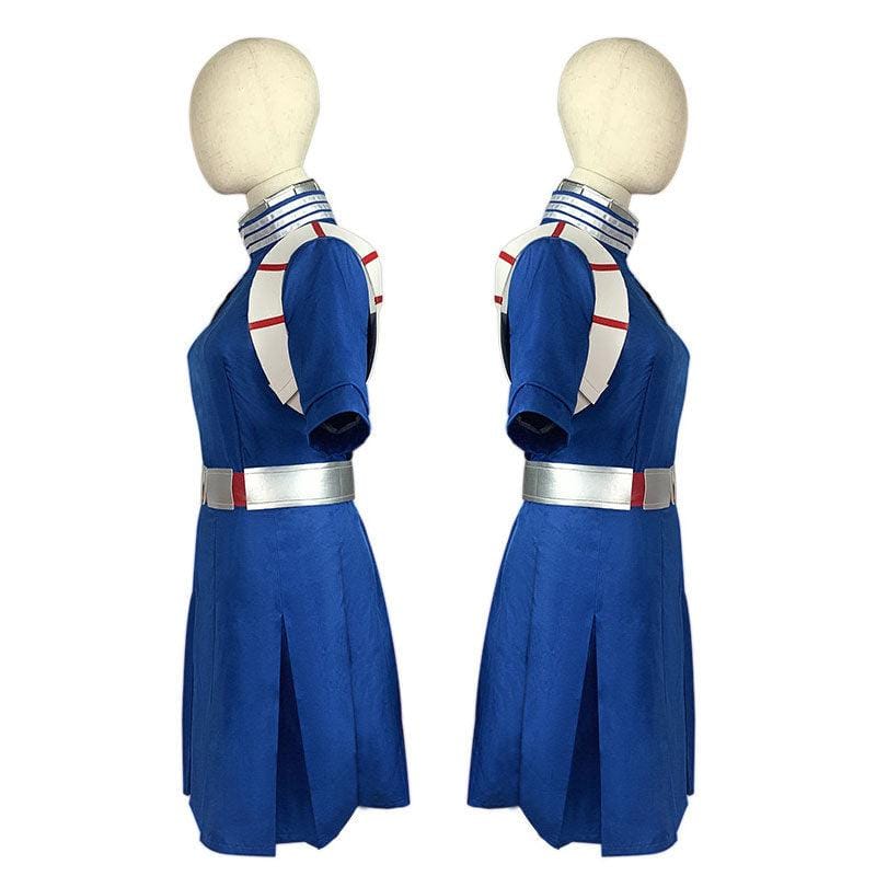 anime my hero academia shoto todoroki combat suit skirt cosplay costumes