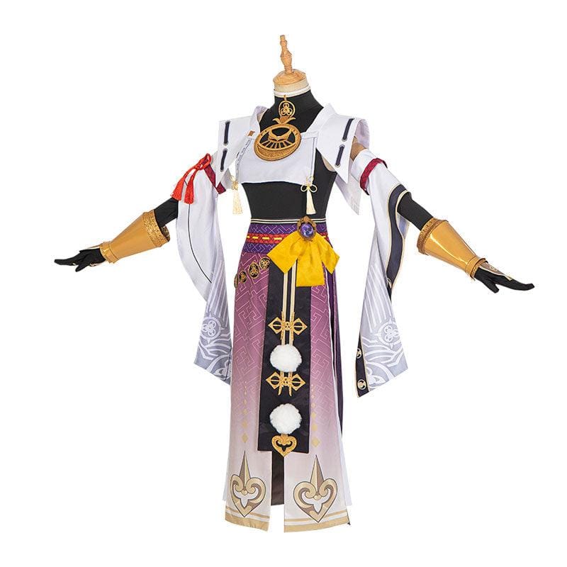 Game Genshin Impact Kujo Sara Fullset Cosplay Costumes