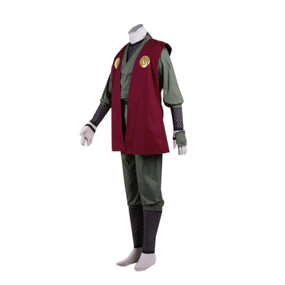 anime naruto jiraiya ninja set cosplay costume