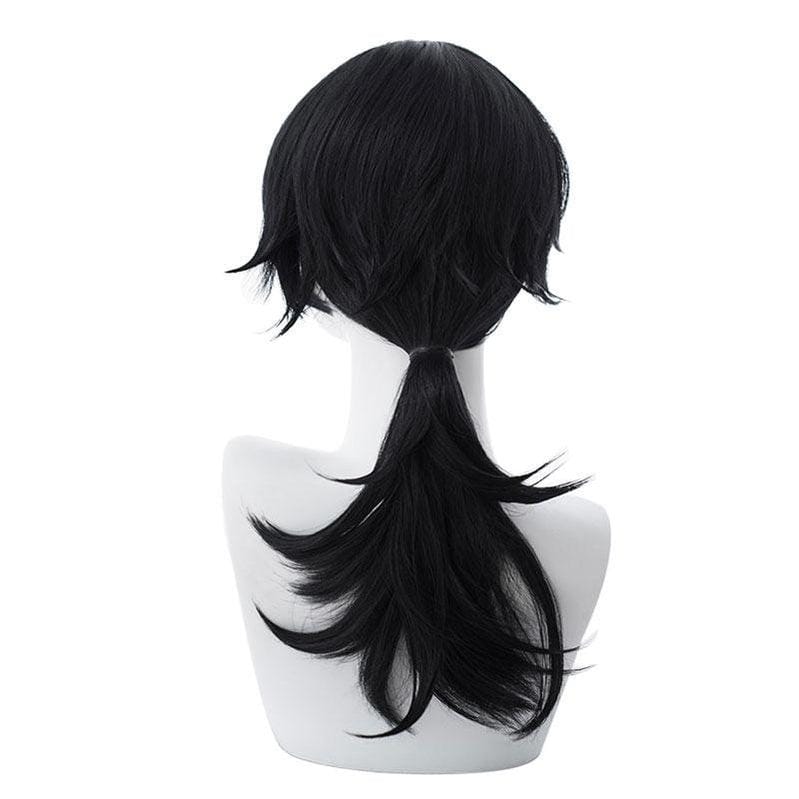 fgo fate grand order ryouma sakamoto 50cm black halloween cosplay wigs