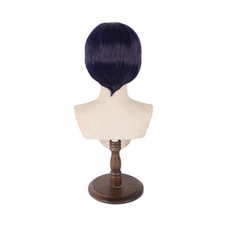 anime my hero academia kyouka jirou short purple cosplay wigs