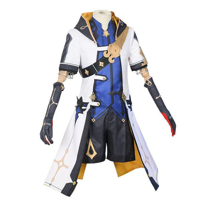 game genshin impact albedo fullset cosplay costumes