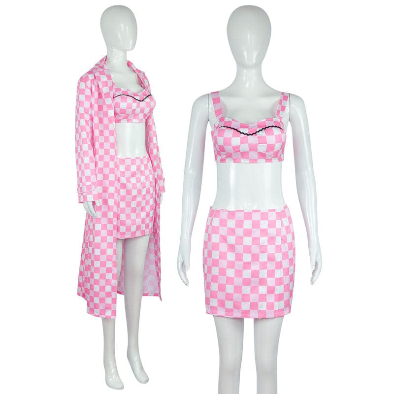 barbie movie 2023 barbie coat cosplay costumes