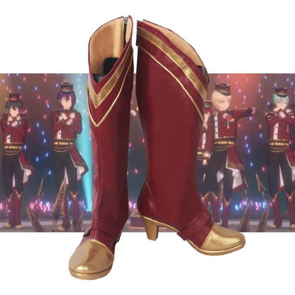 ensemble stars alkaloid valkyrie fusion artistic partisan ver b game cosplay boots shoes