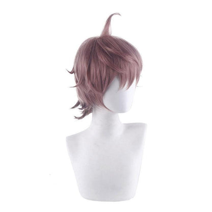 anime danganronpa trigger happy havoc makoto naegi cosplay wigs