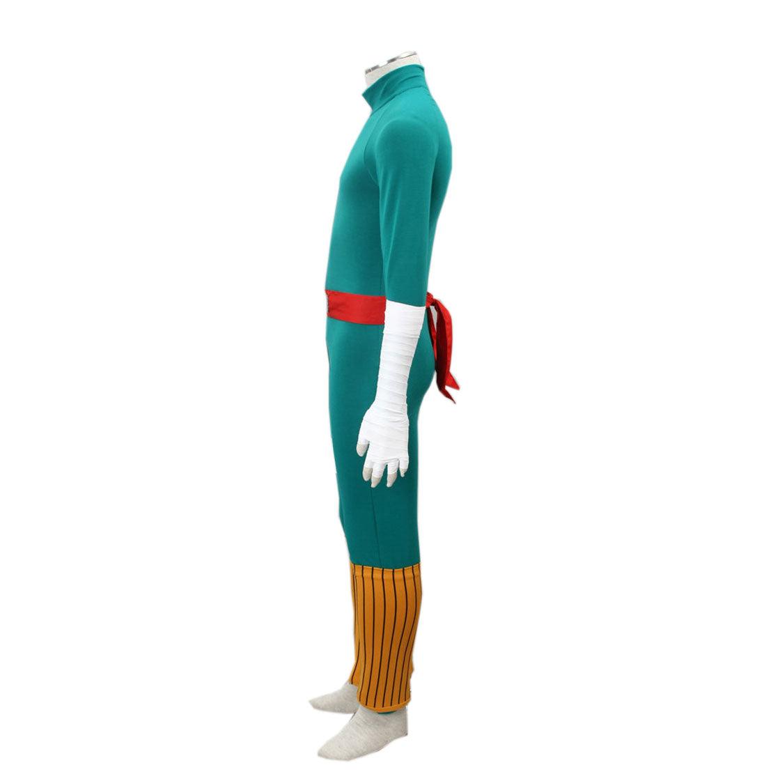 anime naruto rock lee ninja set cosplay costume halloween