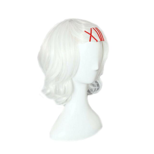 anime tokyo ghoul juzo suzuya short white cosplay wigs