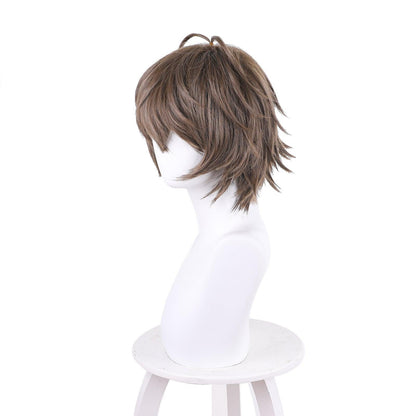 anime cosplay wigs for alban knox brown cosplay wig of nijisanji 536k