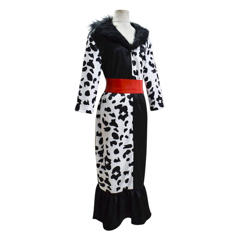 movie cruella de vil cruella halloween cosplay costumes