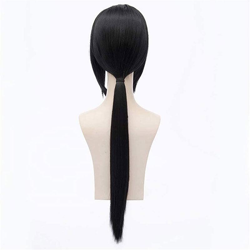 anime naruto uchiha itachi long black cosplay wigs