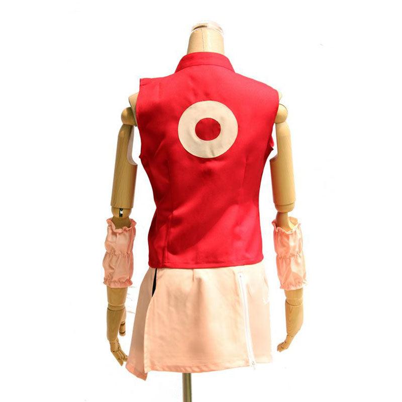 anime naruto haruno sakura ninja set cosplay costume