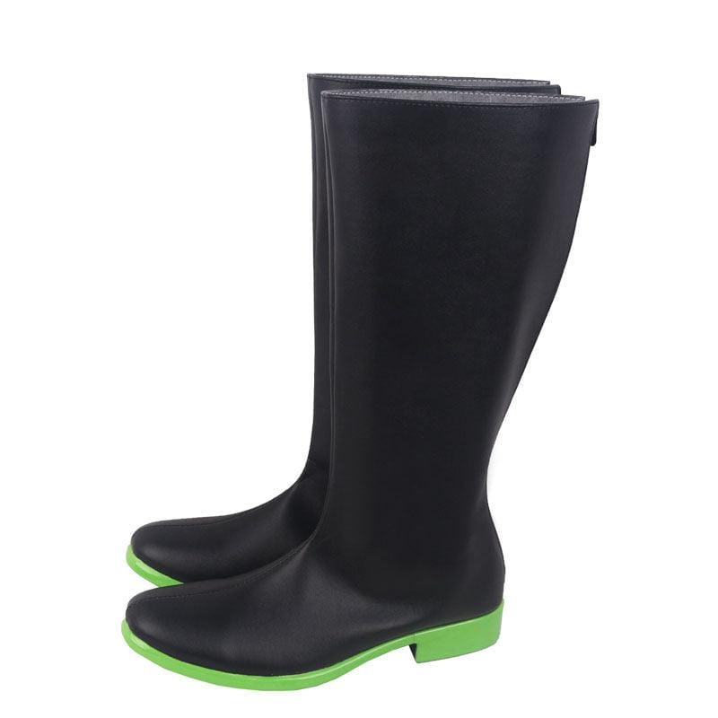 game twisted wonderland silver cosplay boots shoes