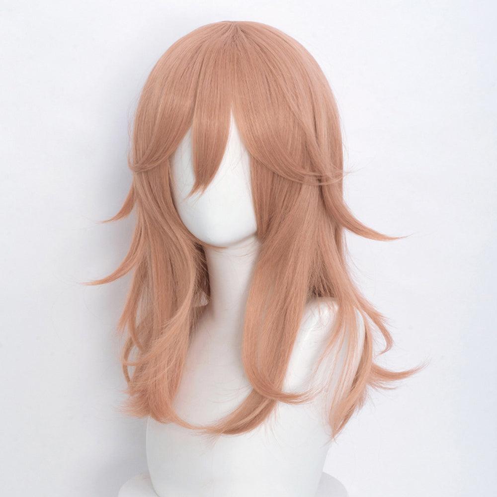 anime chainsaw man angel pink medium cosplay wig mm36