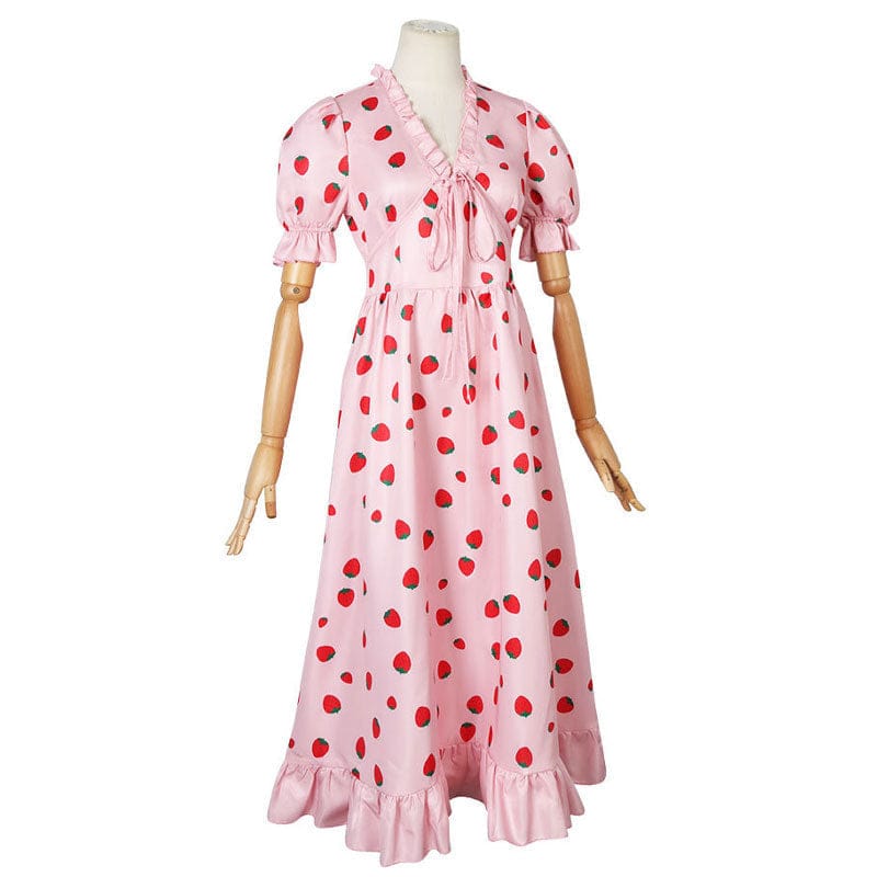 Anime SPYxFAMILY Yor Forger Strawberry Dress Cosplay Costumes