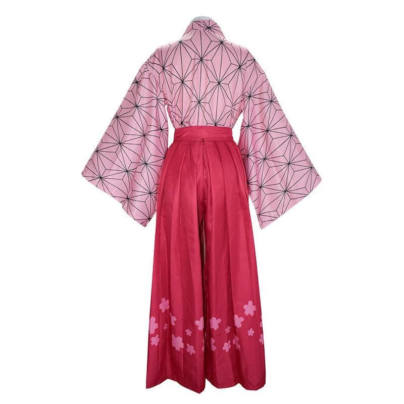 anime demon slayer kimetsu no yaiba nezuko kamado kimono cosplay costumes