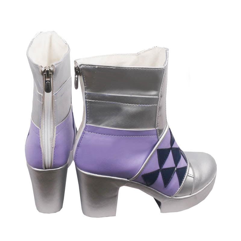 arknights saileach game cosplay purple boots shoes for cosplay