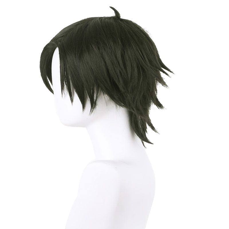 anime spy family damian desmond black cosplay wigs