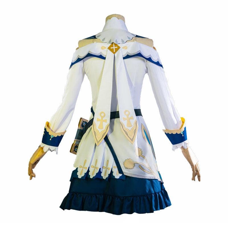 game genshin impact barbara full set cosplay costumes